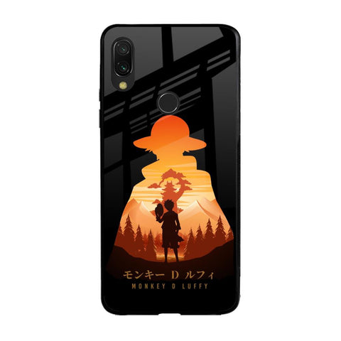 Luffy One Piece Xiaomi Redmi Note 7 Glass Back Cover Online