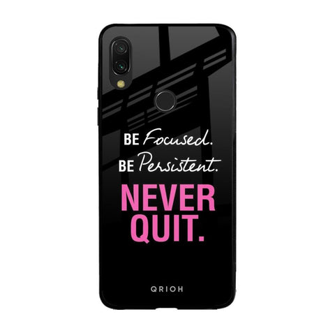 Be Focused Xiaomi Redmi Note 7 Glass Back Cover Online