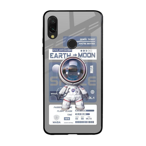 Space Flight Pass Xiaomi Redmi Note 7 Glass Back Cover Online