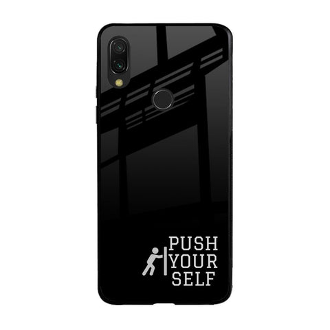 Push Your Self Xiaomi Redmi Note 7 Glass Back Cover Online