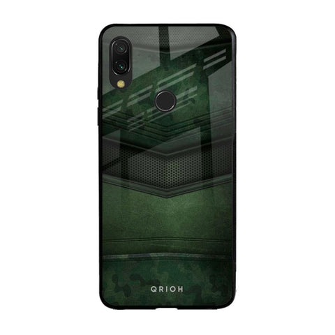 Green Leather Xiaomi Redmi Note 7 Glass Back Cover Online