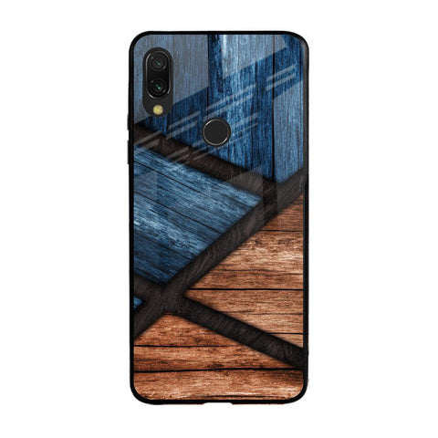 Wooden Tiles Xiaomi Redmi Note 7 Glass Back Cover Online