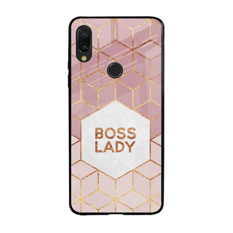 Boss Lady Xiaomi Redmi Note 7 Glass Back Cover Online