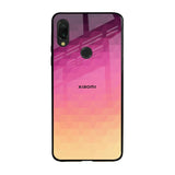 Geometric Pink Diamond Xiaomi Redmi Note 7 Glass Back Cover Online