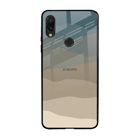 Abstract Mountain Pattern Xiaomi Redmi Note 7 Glass Back Cover Online