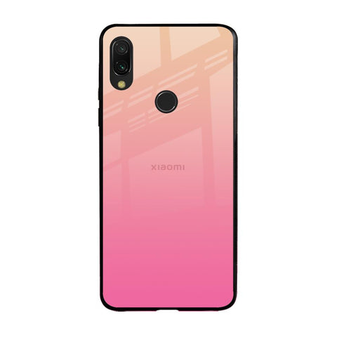 Pastel Pink Gradient Xiaomi Redmi Note 7 Glass Back Cover Online