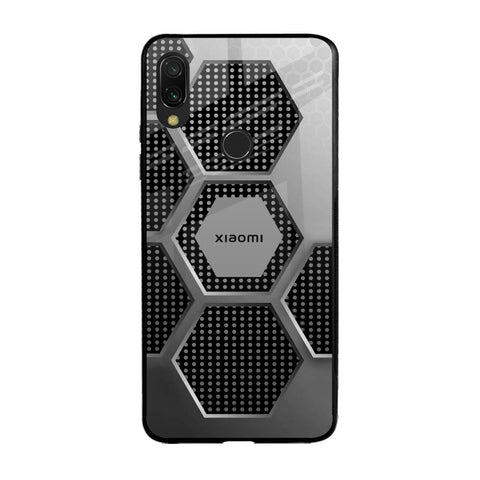 Hexagon Style Xiaomi Redmi Note 7 Glass Back Cover Online