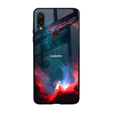 Brush Art Xiaomi Redmi Note 7 Glass Back Cover Online