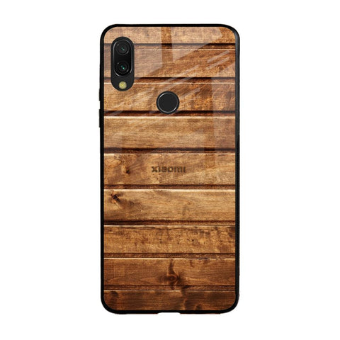 Wooden Planks Xiaomi Redmi Note 7 Glass Back Cover Online