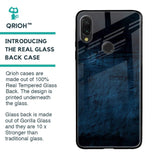 Dark Blue Grunge Glass Case for Xiaomi Redmi Note 7