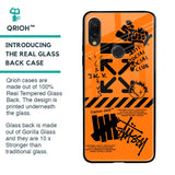 Anti Social Club Glass Case for Xiaomi Redmi Note 7