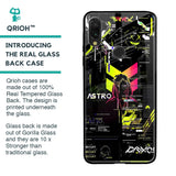 Astro Glitch Glass Case for Xiaomi Redmi Note 7