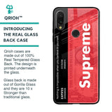 Supreme Ticket Glass Case for Xiaomi Redmi Note 7