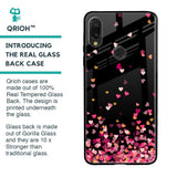 Heart Rain Fall Glass Case For Xiaomi Redmi Note 7