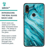 Ocean Marble Glass Case for Xiaomi Redmi Note 7