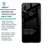 Black Soul Glass Case for Xiaomi Redmi Note 7