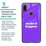 Make it Happen Glass Case for Xiaomi Redmi Note 7