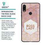 Boss Lady Glass Case for Xiaomi Redmi Note 7