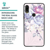 Elegant Floral Glass case for Xiaomi Redmi Note 7