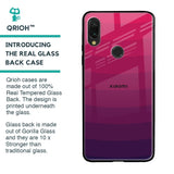 Wavy Pink Pattern Glass Case for Xiaomi Redmi Note 7