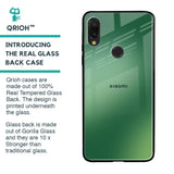 Green Grunge Texture Glass Case for Xiaomi Redmi Note 7