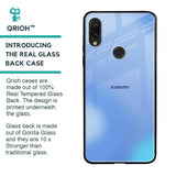 Vibrant Blue Texture Glass Case for Xiaomi Redmi Note 7