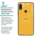 Fluorescent Yellow Glass case for Xiaomi Redmi Note 7