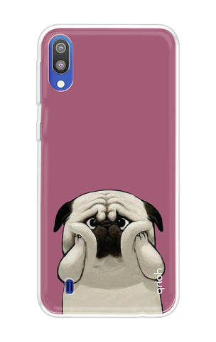 Chubby Dog Samsung Galaxy M10 Back Cover