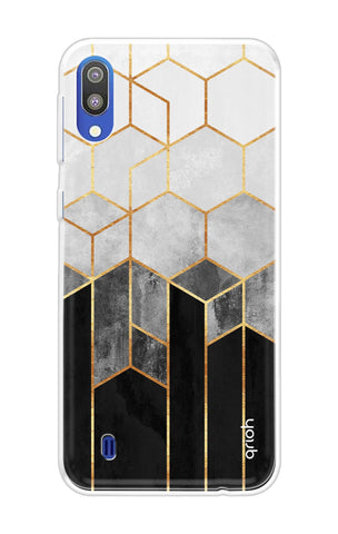 Hexagonal Pattern Samsung Galaxy M10 Back Cover