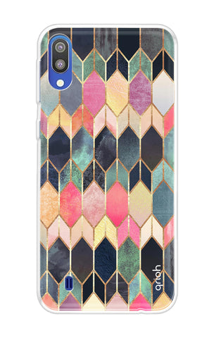 Shimmery Pattern Samsung Galaxy M10 Back Cover