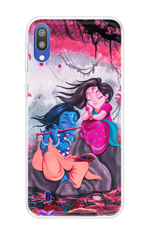 Radha Krishna Art Samsung Galaxy M10 Back Cover