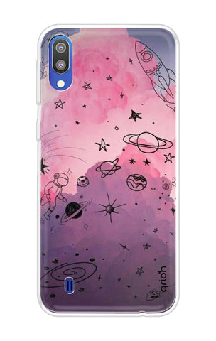 Space Doodles Art Samsung Galaxy M10 Back Cover