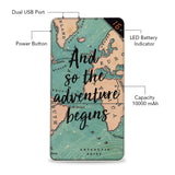 Adventure Begins 10000 mAh Universal Power Bank