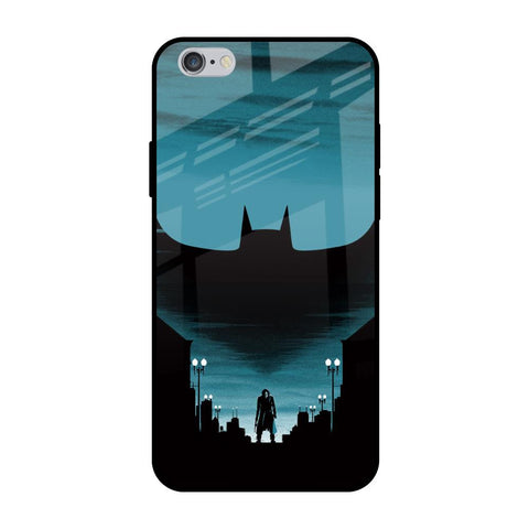 Cyan Bat iPhone 6 Plus Glass Back Cover Online