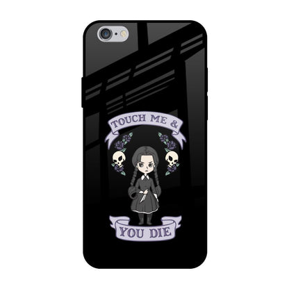 Touch Me & You Die iPhone 6 Plus Glass Back Cover Online