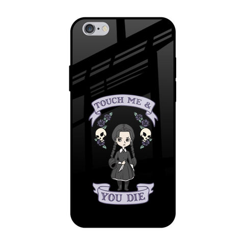 Touch Me & You Die iPhone 6 Plus Glass Back Cover Online