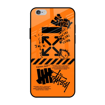 Anti Social Club iPhone 6 Plus Glass Back Cover Online