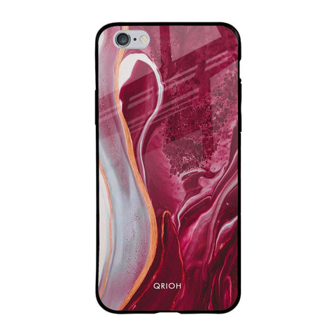 Crimson Ruby iPhone 6 Plus Glass Back Cover Online