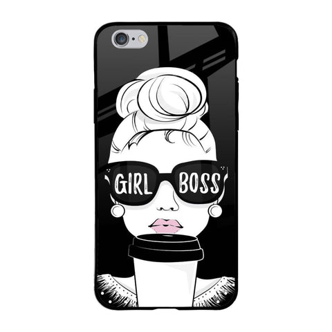 Girl Boss iPhone 6 Plus Glass Back Cover Online
