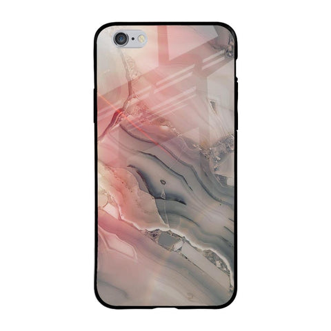Pink And Grey Marble iPhone 6 Plus Glass Back Cover Online