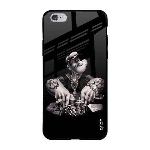 Gambling Problem iPhone 6 Plus Glass Back Cover Online
