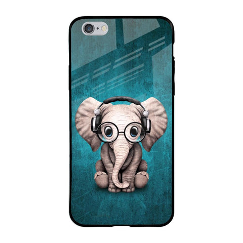 Adorable Baby Elephant iPhone 6 Plus Glass Back Cover Online