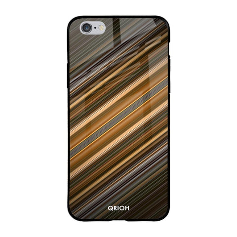 Diagonal Slash Pattern iPhone 6 Plus Glass Back Cover Online