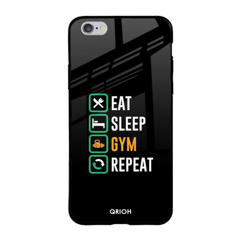 Daily Routine iPhone 6 Plus Glass Back Cover Online
