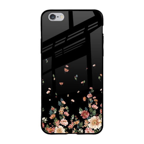 Floating Floral Print iPhone 6 Plus Glass Back Cover Online