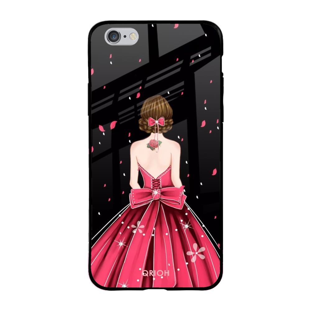 Fashion Princess iPhone 6 Plus Glass Back Cover Online