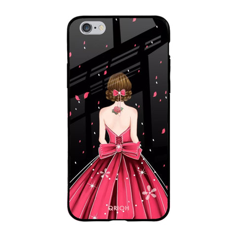 Fashion Princess iPhone 6 Plus Glass Back Cover Online