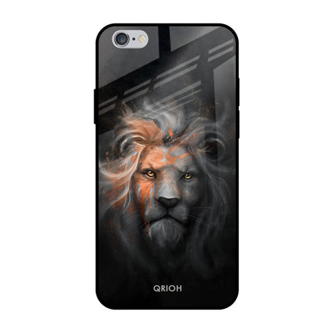 Devil Lion iPhone 6 Plus Glass Back Cover Online