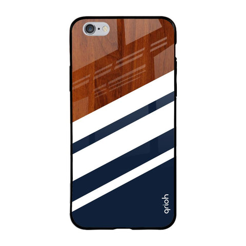 Bold Stripes iPhone 6 Plus Glass Back Cover Online