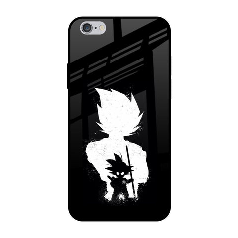 Monochrome Goku iPhone 6 Plus Glass Back Cover Online